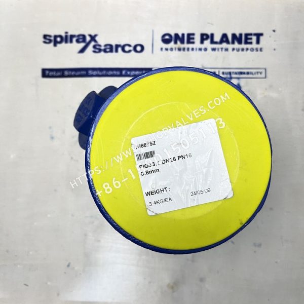 斯派莎克 Spirax Sarco Fig33.1 DN25 球墨铸铁过滤器 铭牌