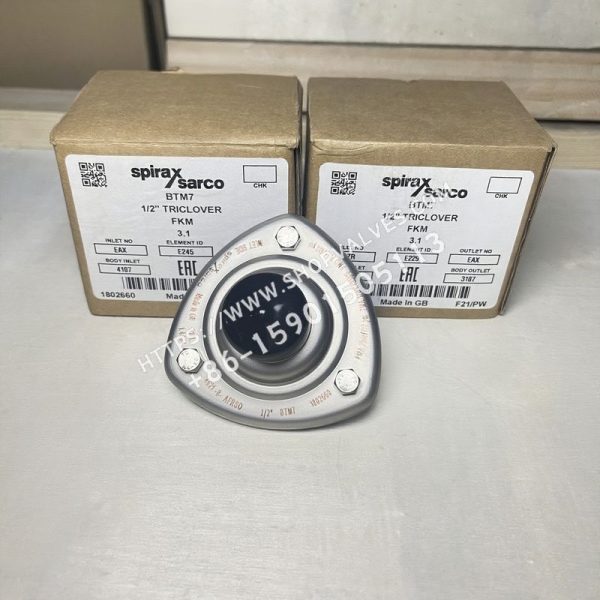 斯派莎克 Spirax Sarco BTM7 1/2" TRI-CLAMP不锈钢洁净型卫生级热静力蒸汽疏水阀 包装