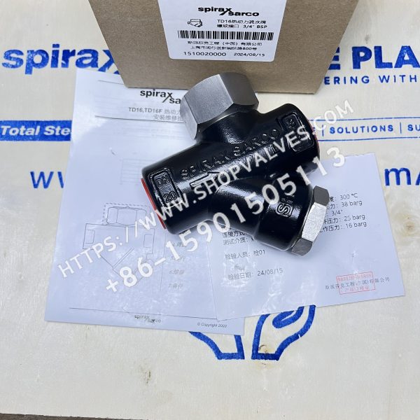 斯派莎克 Spirax Sarco 3/4" TD16 螺纹热动力疏水阀 包装及产品