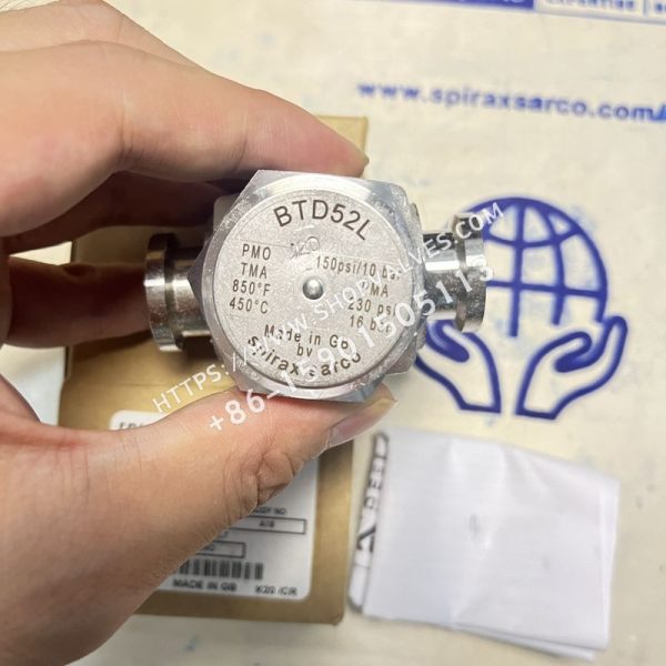 斯派莎克 Spirax Sarco BTD52L 热动力型蒸汽疏水阀 铭牌